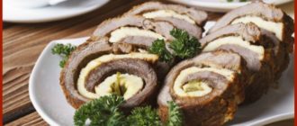 Мясной рулет: с сыром в слоеном тесте 28