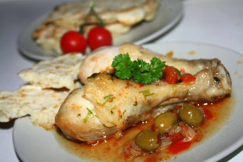 Курица тушеная: блюдо по-средиземноморски 4 Курица тушеная