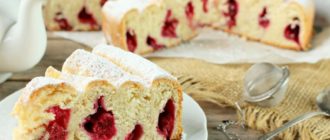 Пирог с вишней: хороший и вкусный вариант для чаепития. 10