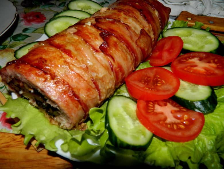 Рулет с беконом