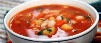 Суп с нутом: и копченой свиной корейкой 4