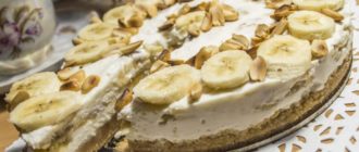 Банановый торт без выпечки: для любителей вкусных десертов. 5