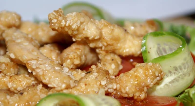 Курица в семечках: быстрое решение сытного ужина! 5 Курица в семечках