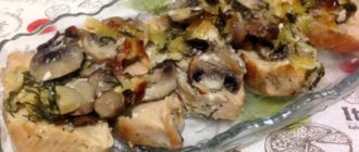 Куриная грудка с грибами: прекрасное блюдо к любому столу! 7