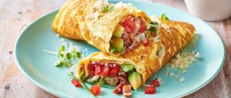 Рулет из омлета: 5 минут и завтрак готов. Очень вкусно и аппетитно! 18