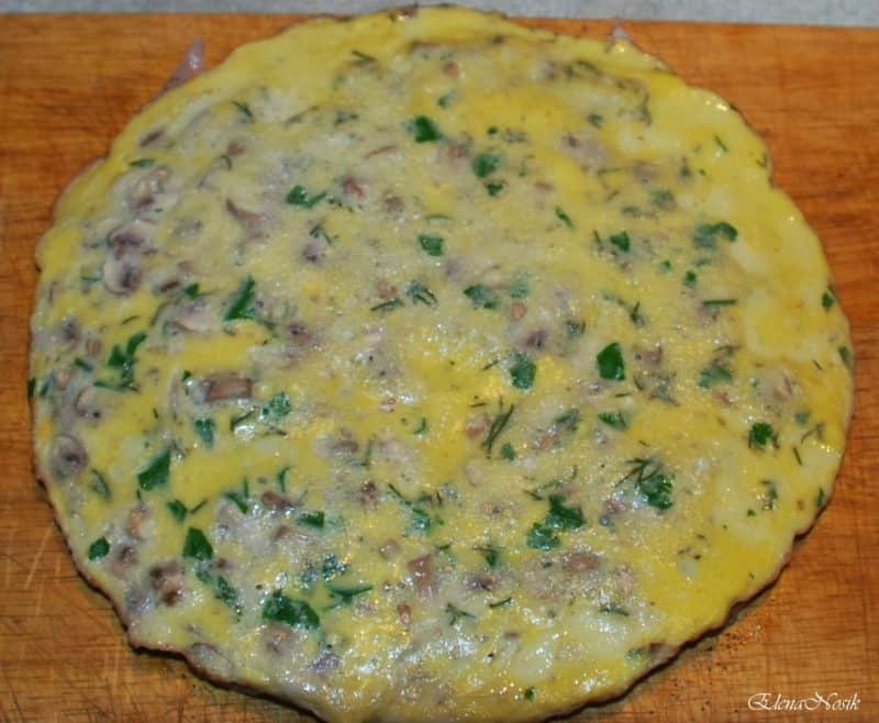 Рулет из омлета: 5 минут и завтрак готов. Очень вкусно и аппетитно! 6 Рулет из омлета: 5 минут и завтрак готов. Очень вкусно и аппетитно!