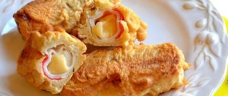 Крабовые палочки в кляре: перекус из простых продуктов 1