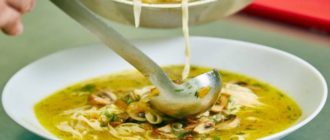 Вкусный Грибной Суп с лапшой 9