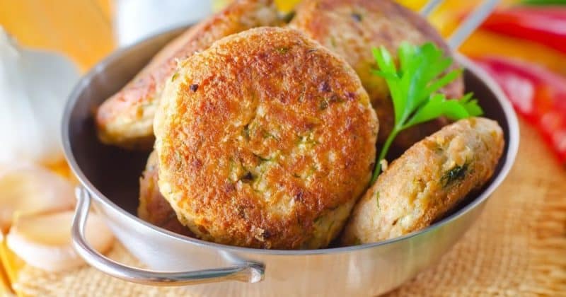 Гороховые котлеты в духовке - легко и очень вкусно 7 Гороховые котлеты в духовке - легко и очень вкусно