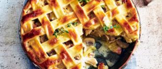 Картофельный пирог: несладкая выпечка с грибной начинкой 7