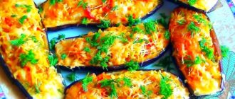 Фаршированные баклажаны с сыром в духовке: вкуснейшее летнее блюдо 21