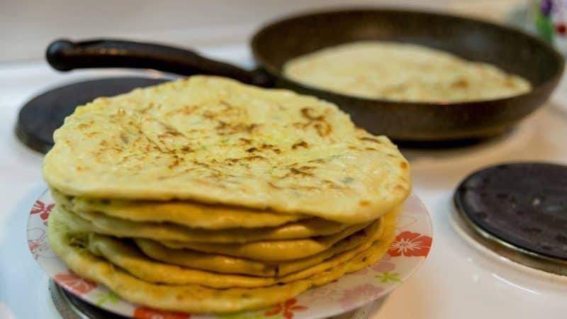 Лепешки с мясом и картошкой: необычное тесто – оригинальный вкус. 7 Лепешки с мясом и картошкой: необычное тесто – оригинальный вкус.