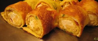 Рулет из омлета: необычный очень вкусный завтрак за 10 минут 10