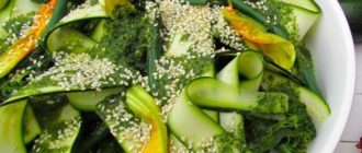 Вкусный салат из Кабачков с кунжутом за 5 минут - может удивить любого 2