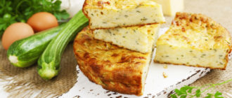 Творожная запеканка с кабачками: очень простое и вкусное блюдо 1