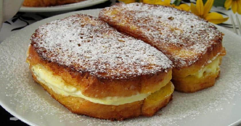 Гренки на сковороде: за 10 минут очень вкусный завтрак из творога и других доступных продуктов 6 Гренки на сковороде