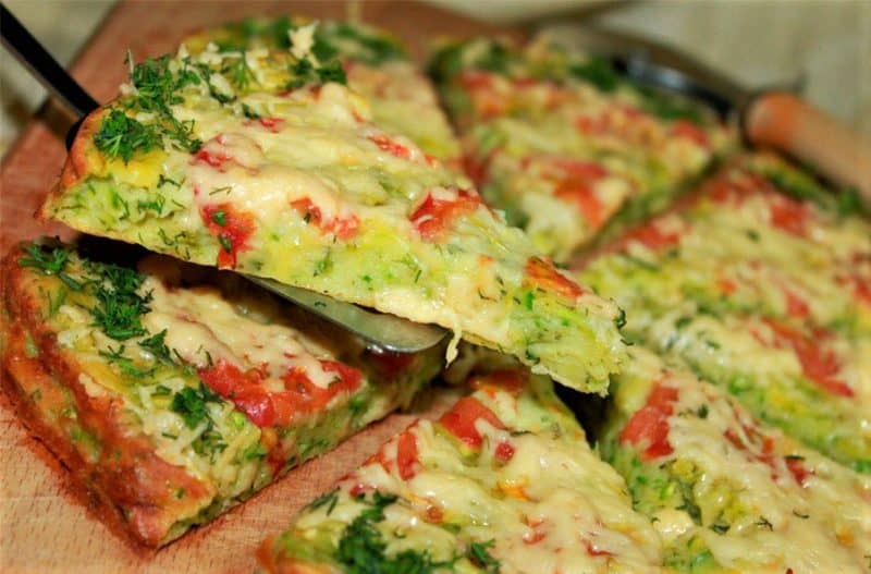 Пицца из кабачков: всего 25 минут и вкусная пицца у вас на столе 7 Пицца из кабачков: всего 25 минут и вкусная пицца у вас на столе