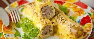 Рулетики с мясом в духовке: вкусный завтрак для семьи 9