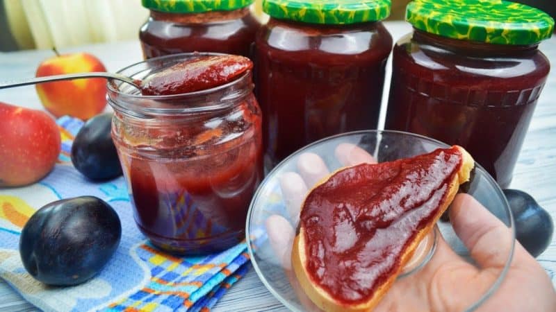 Джем из яблок и слив: простой рецепт вкуснейшего десерта 7 Джем из яблок и слив: простой рецепт вкуснейшего десерта
