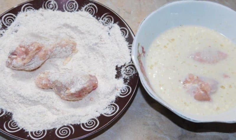 Куриные крылышки в кляре: просто находка! 8 Куриные крылышки в кляре