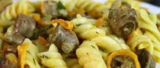 Макароны с куриными сердечками: вкусный ужин за 30 минут 29