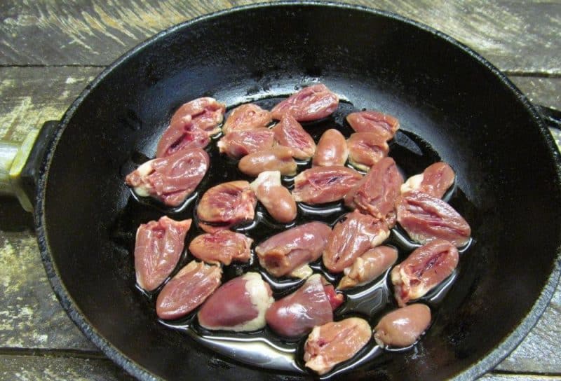 Макароны с куриными сердечками: вкусный ужин за 30 минут 7 Макароны с куриными сердечками: вкусный ужин за 30 минут