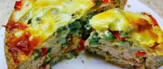 Куриное филе с зеленым горошком: красиво, просто и быстро 1