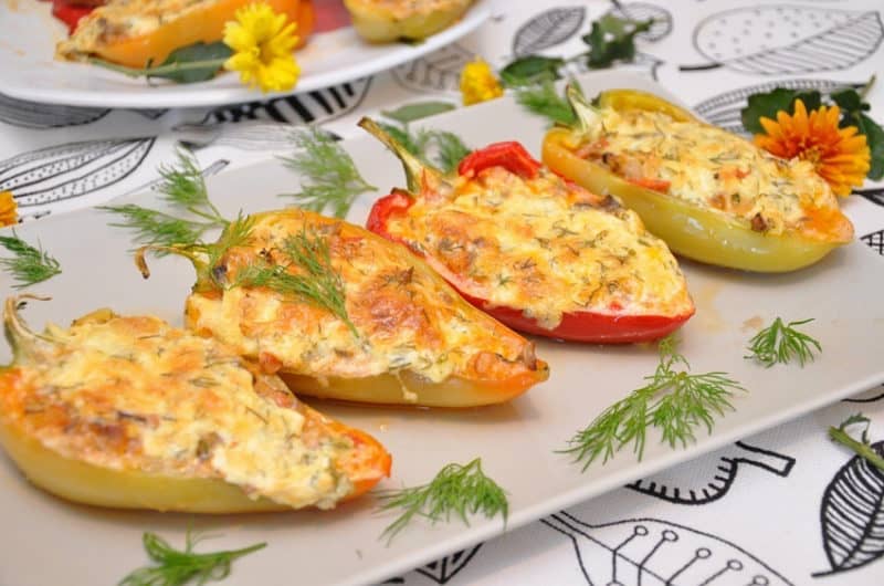 Фаршированный сладкий перец в духовке: очень простое и вкусное блюдо 7 Фаршированный сладкий перец в духовке