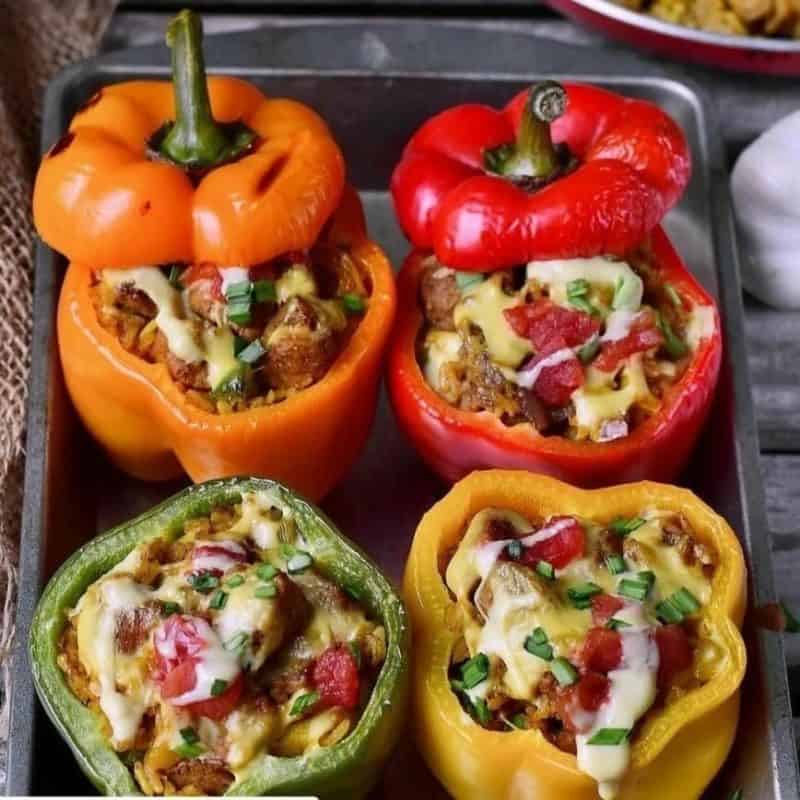 Фаршированные болгарские перцы: вкусный рецепт на выходные 9 Фаршированные болгарские перцы: вкусный рецепт на выходные