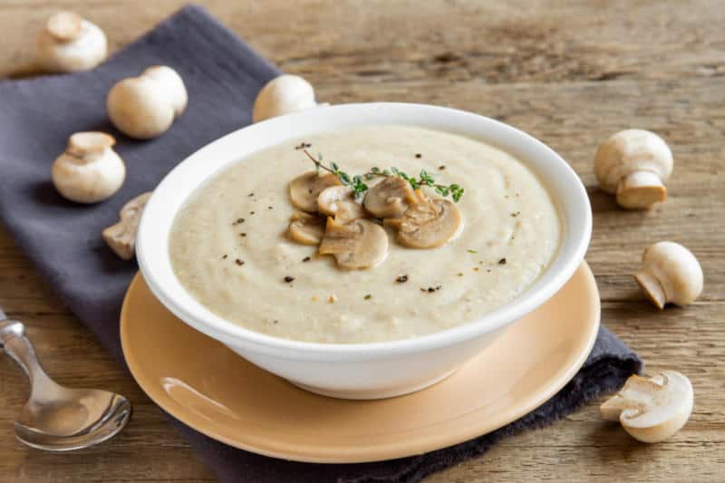 Суп пюре с грибами: вкуснейший очень популярный 9 Суп пюре с грибами: вкуснейший очень популярный