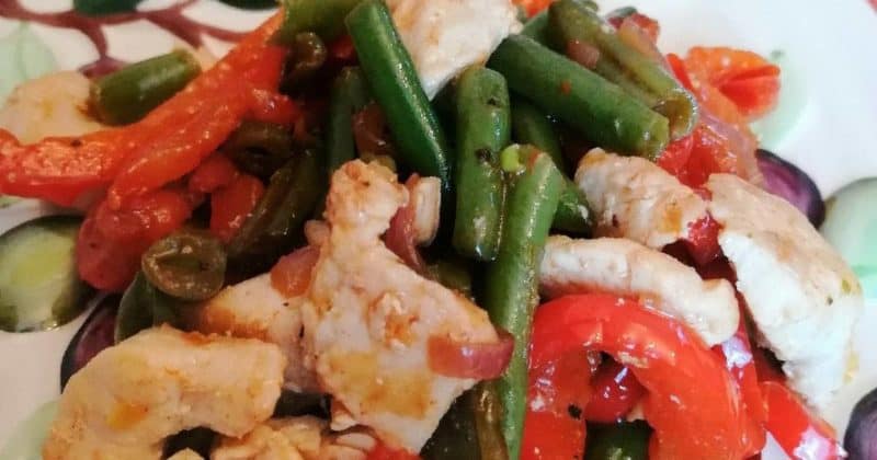 Курица со стручковой фасолью: вкусный рецепт для лентяев 11 Курица со стручковой фасолью: вкусный рецепт для лентяев