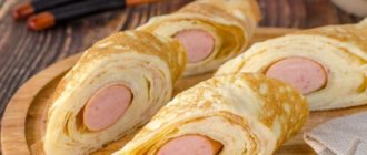Омлет с Сосисками - Вкусный завтрак из простых продуктов 8