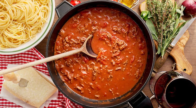 Паста Болоньезе: очень вкусное блюдо для всей семьи 8 Паста Болоньезе: очень вкусное блюдо для всей семьи