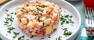 Салат из копченой курицы и помидоров: прекрасный очень вкусный праздничный 23