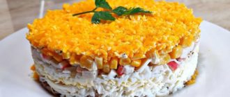 Салат куриное филе крабовые палочки: обалденно вкусный 7