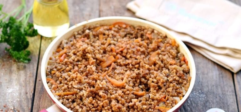Гречка с фаршем и тыквой: очень сытное, простое и вкусное блюдо 11 Гречка с фаршем и тыквой: очень сытное, простое и вкусное блюдо