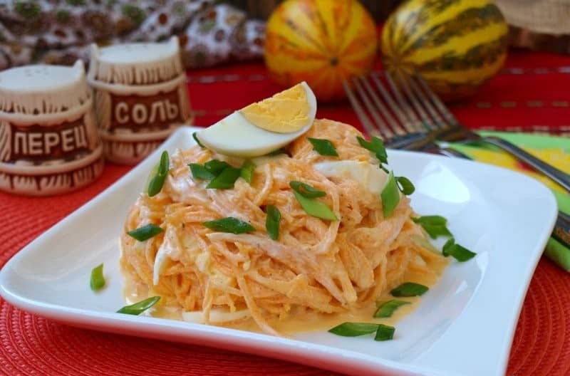 Салат из тыквы: оригинальный и вкусный рецепт из 4 ингредиентов 11 Салат из тыквы: оригинальный и вкусный рецепт из 4 ингредиентов