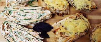 Рулет из лаваша: очень вкусные, простые и быстрые (Видео) 1