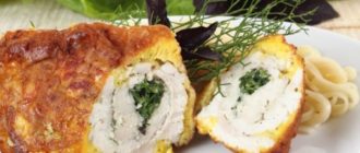 Куриное филе в духовке: вкуснейшие рулетики с начинкой 14