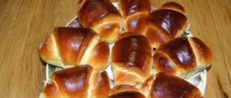 Сладкие булочки из сдобного теста: вкусная выпечка на завтрак 1