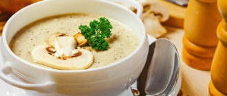 Грибной суп пюре со сливками: ароматное блюдо с нежным вкусом 7