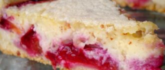 Заливной пирог с вареньем: вкусный, мягкий, рыхлый пирог 1