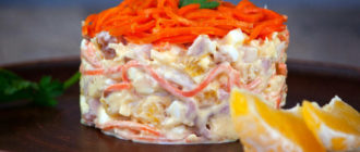 Салат с корейской морковью и курицей: пикантное угощение для всей семьи 2
