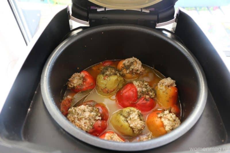 Фаршированный перец в мультиварке: вкусное и сытное блюдо 7 Фаршированный перец в мультиварке