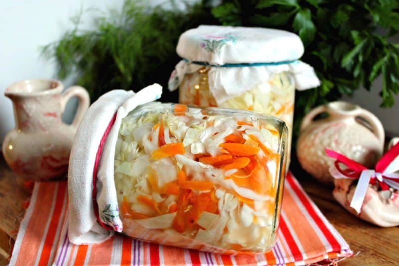 Капуста в банке на зиму