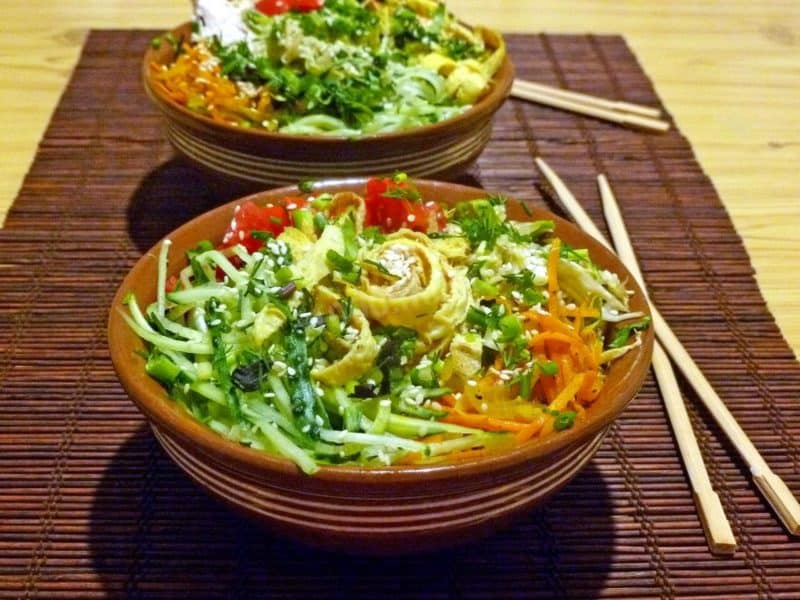 Кукси по-корейски: холодный суп с овощами и лапшой 6 Кукси по-корейски