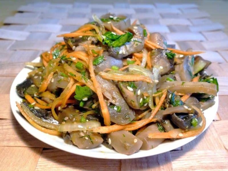 Маринованные вешенки