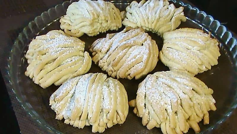 Печенье хризантема: вкусное, хрустящее песочное печенье 7 Печенье хризантема
