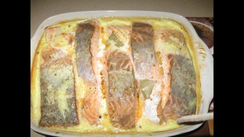 Рыба в сметане в духовке: минимум усилий для вкусного ужина 6 Рыба в сметане в духовке