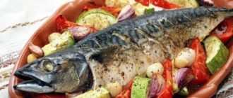Скумбрия с овощами в духовке: очень самодостаточное блюдо 7